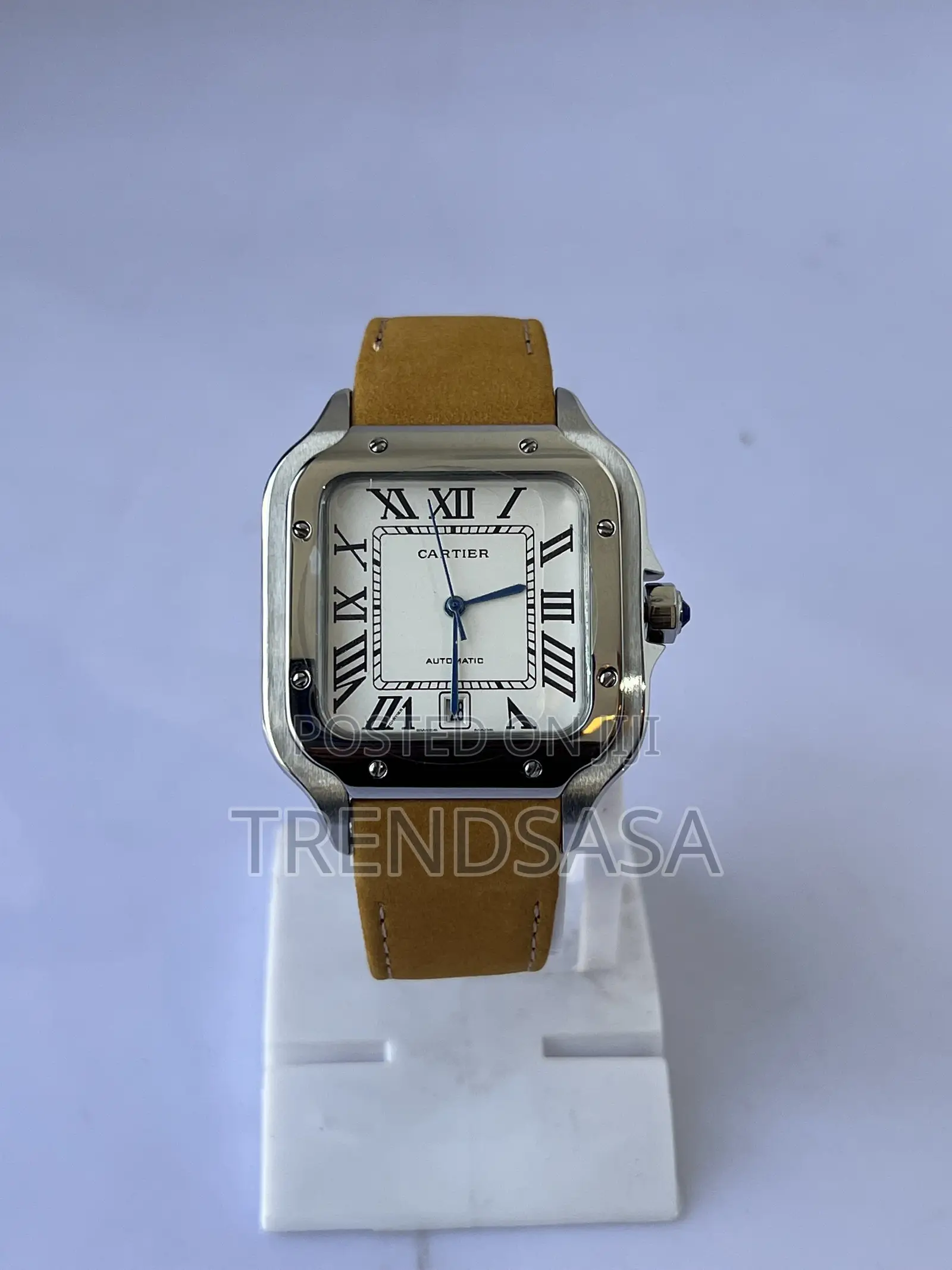 Cartier Santos Mustard Straps Watch