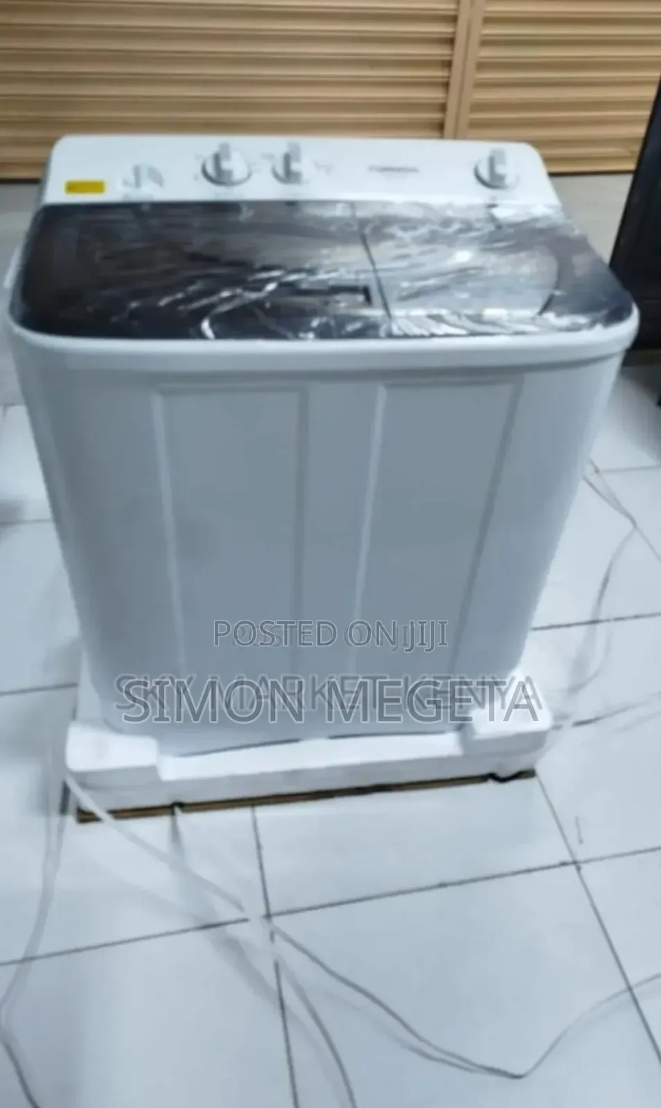 White Tornado 7kg Washing Machine