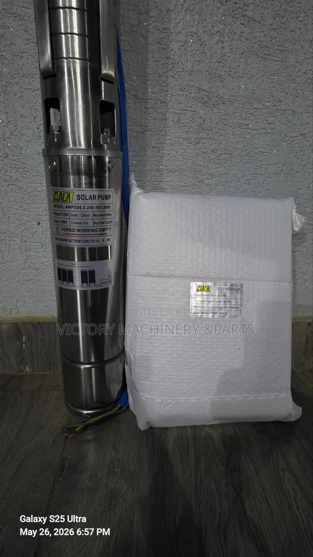 Kunda 110m Solar Pump With Control Box - thumbnail 2