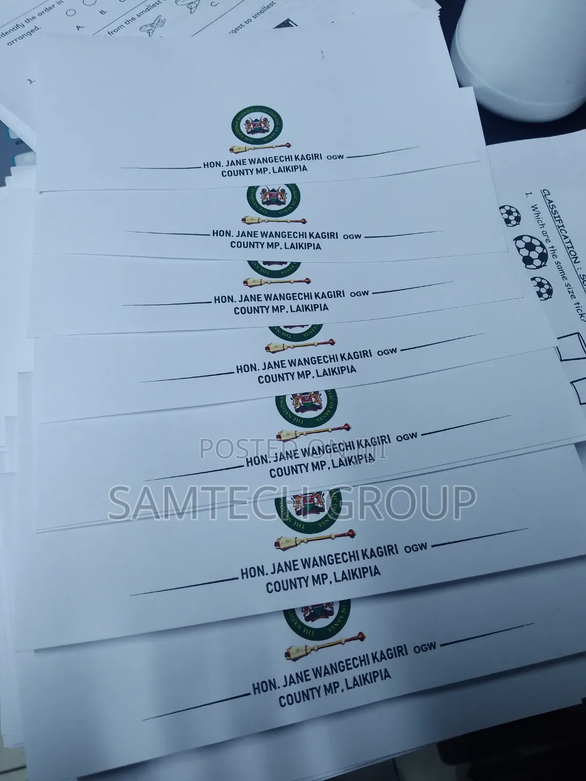 Camping Envelopes Printing