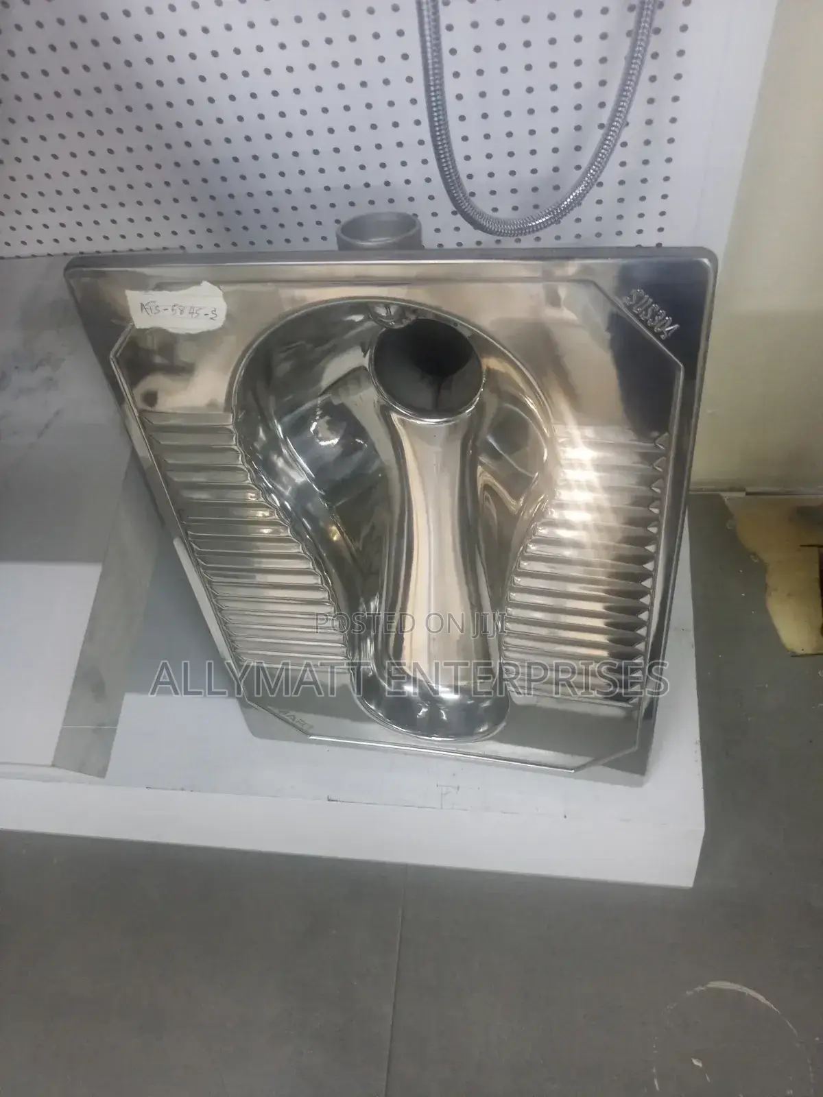 Stainless Steel Step Asian Toilet