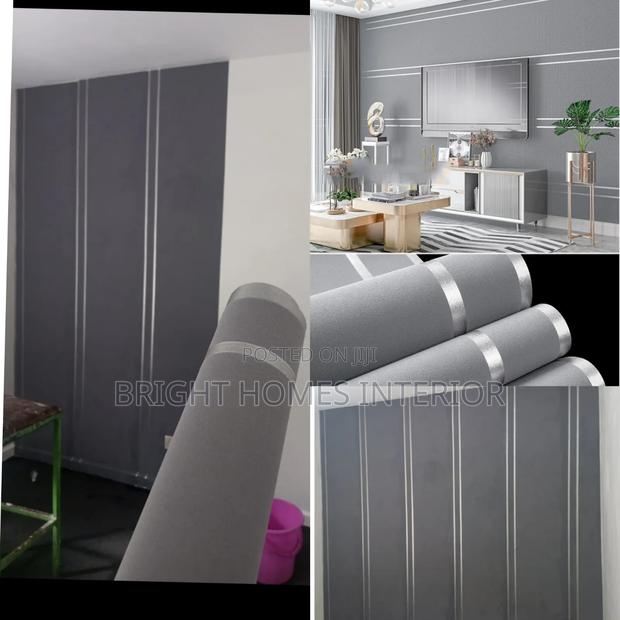 Grey Lines Wallpaper Office Grey Wallpapers