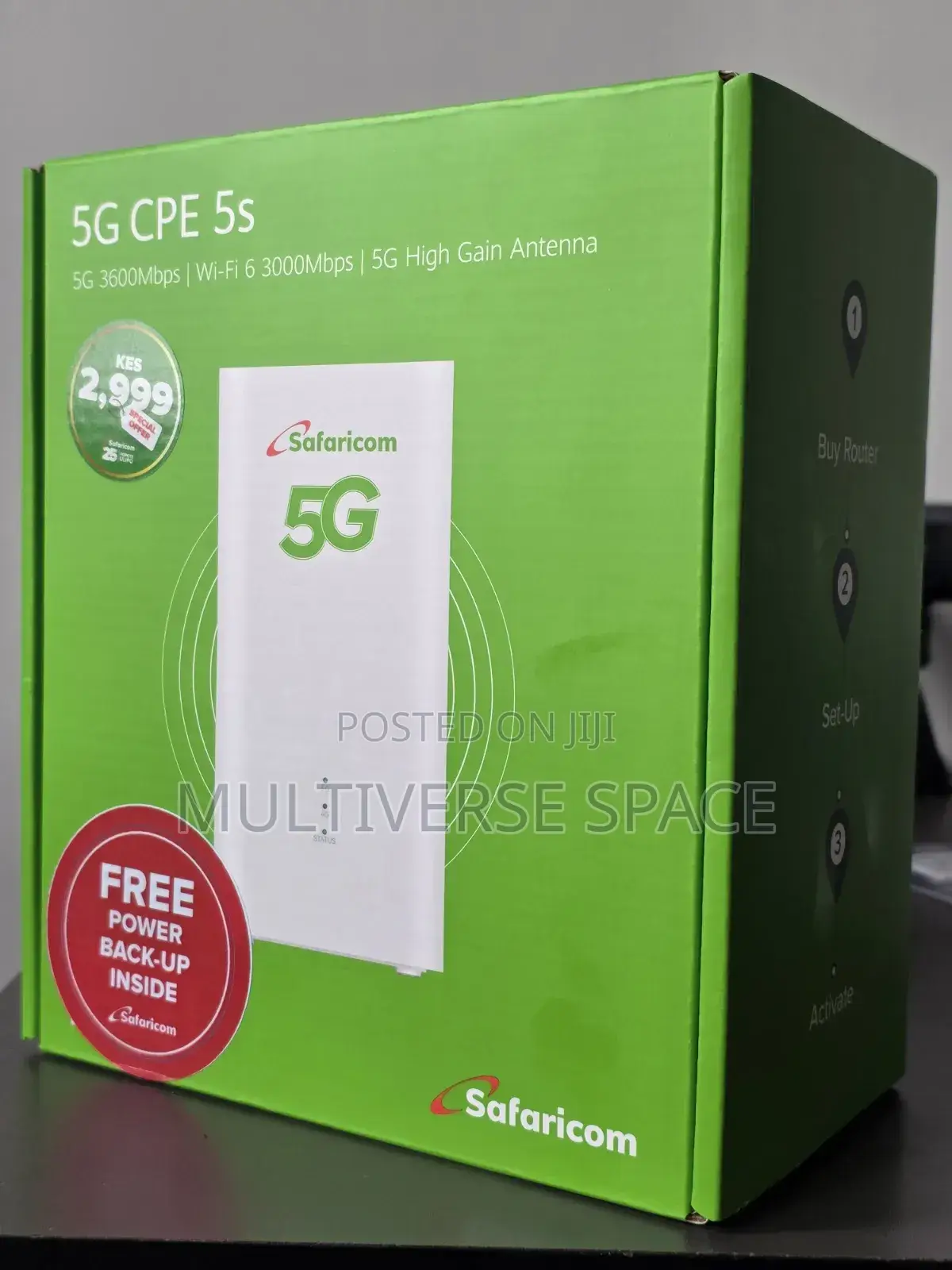 Safaricom 5g Wi-Fi 6 Huawei Wireless Router 3700mbps With Powerbank