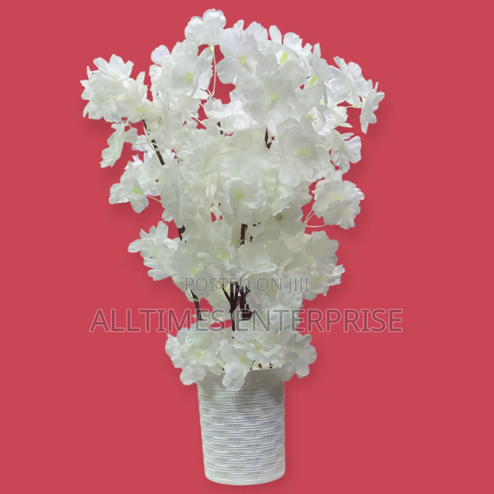 Cherry Blossom Flowers - For Home Decoration Blue, White Size: 18cm