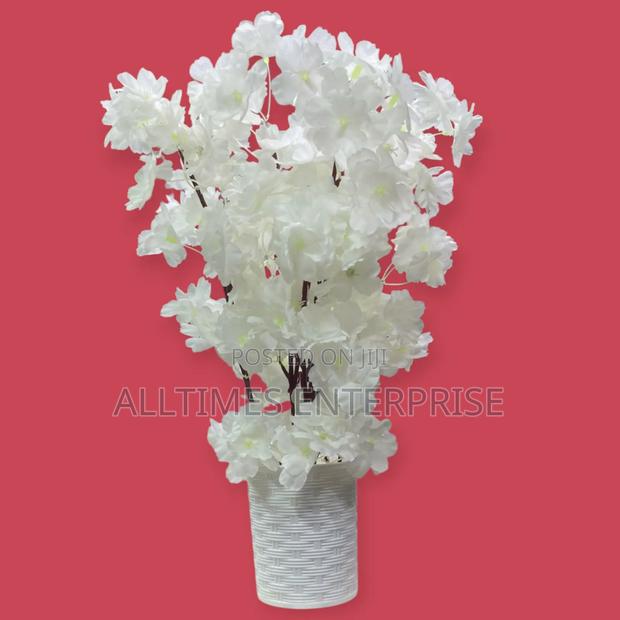 Cherry Blossom Flowers - For Home Decoration Blue, White Size: 18cm