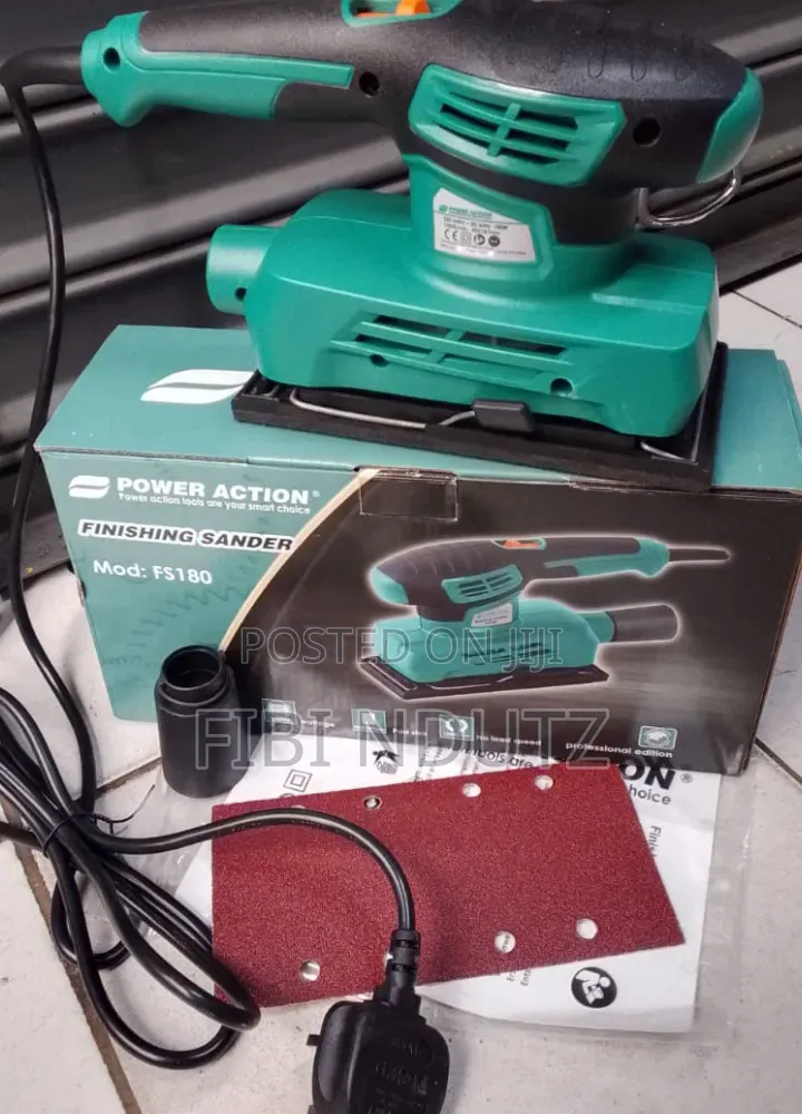 Orbit Sander 180w/ New Finishing Sander