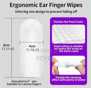 Pet Ear Cleaner Finger Wipes
