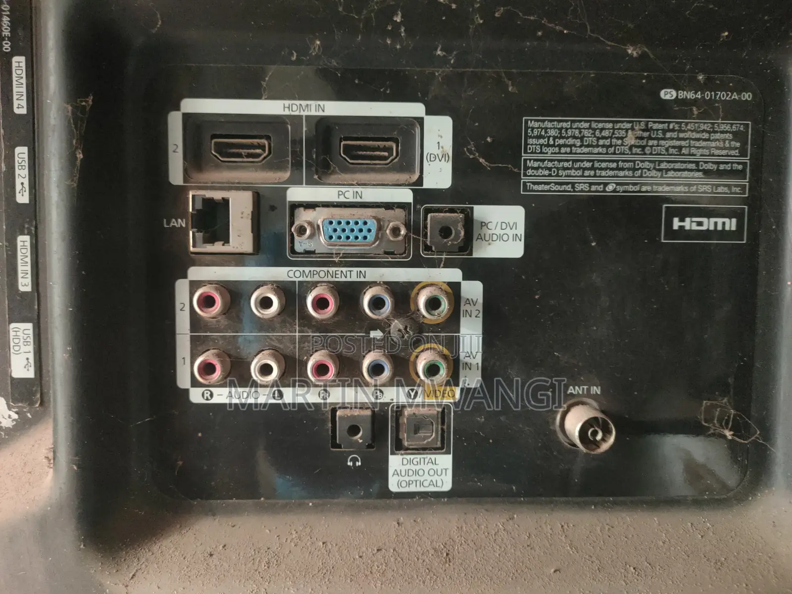Samsung 46” LCD Tv for Repair/Parts