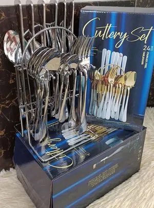24pcs Cutlery Set Premium 24pcs Stainless Cutlery Collection