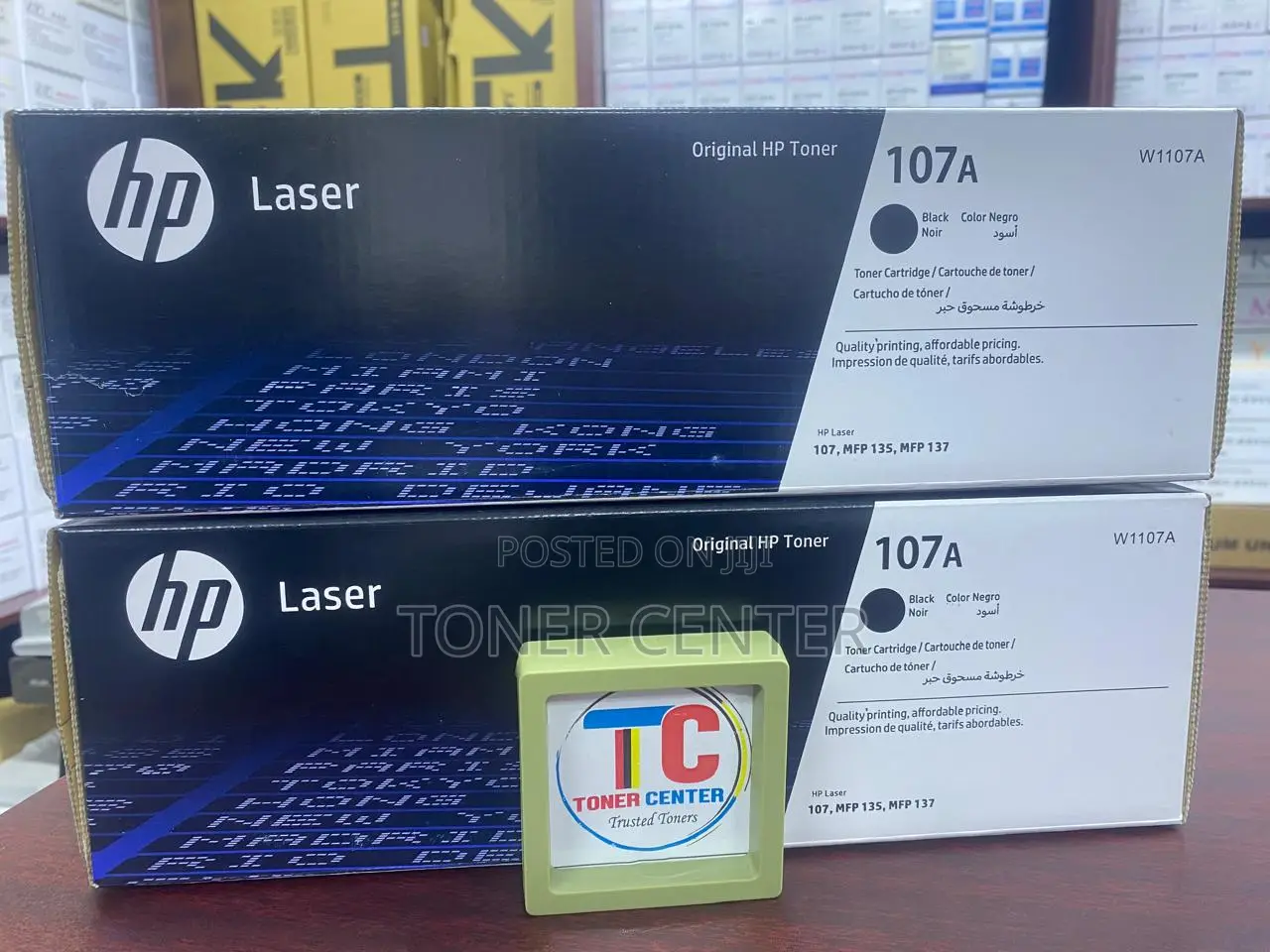 Oem Hp 107a (W1107a) Original Black Toner Cartridge