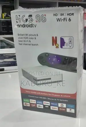 Smart Android 13.0 Hcs96 Hd Wifi Smart Tv Box 4gm Ram 64gb Rom