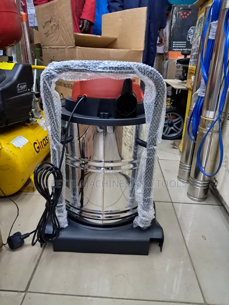 Aico 50l Wet and Dry Vacuum Cleaner 1200w