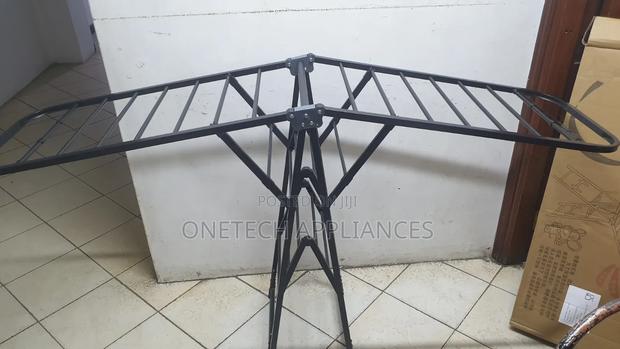 Mettalic Foldable Clothes Rack Laundry Drying Rack - main view