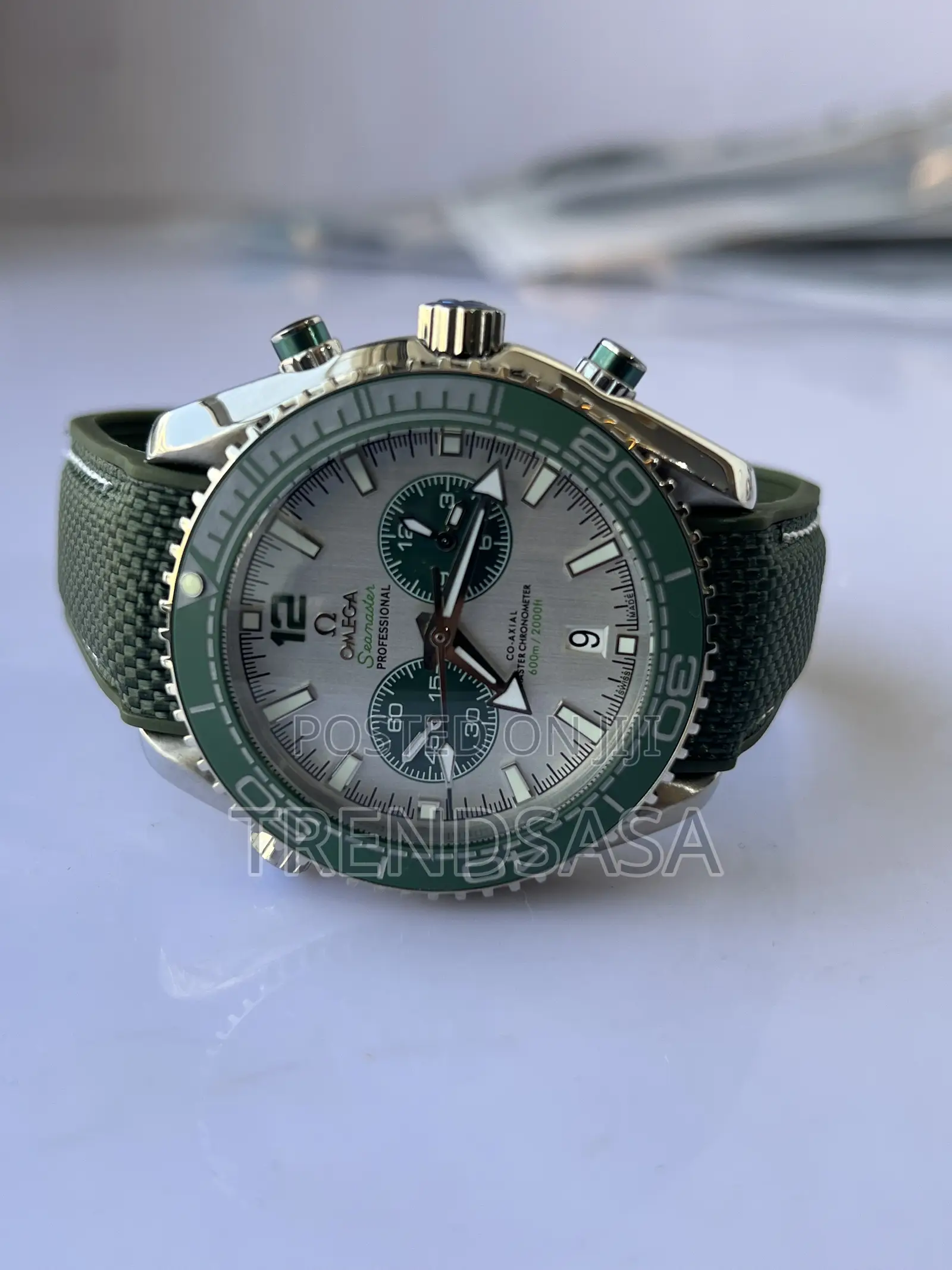 Omega Seamaster Planet Ocean Chronograph With Citron Colorway