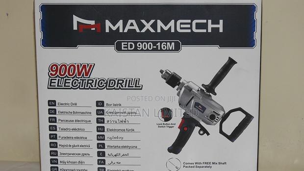 Maxmech 900w Electric Drill. Ed 900-16m