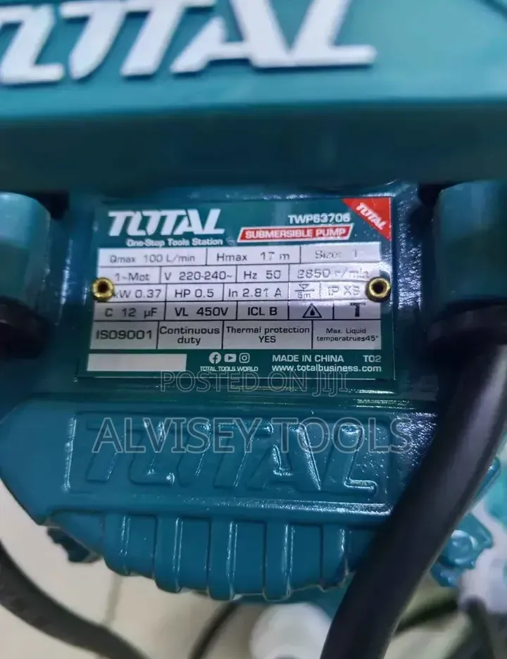 Total Water Pump 0.5hp