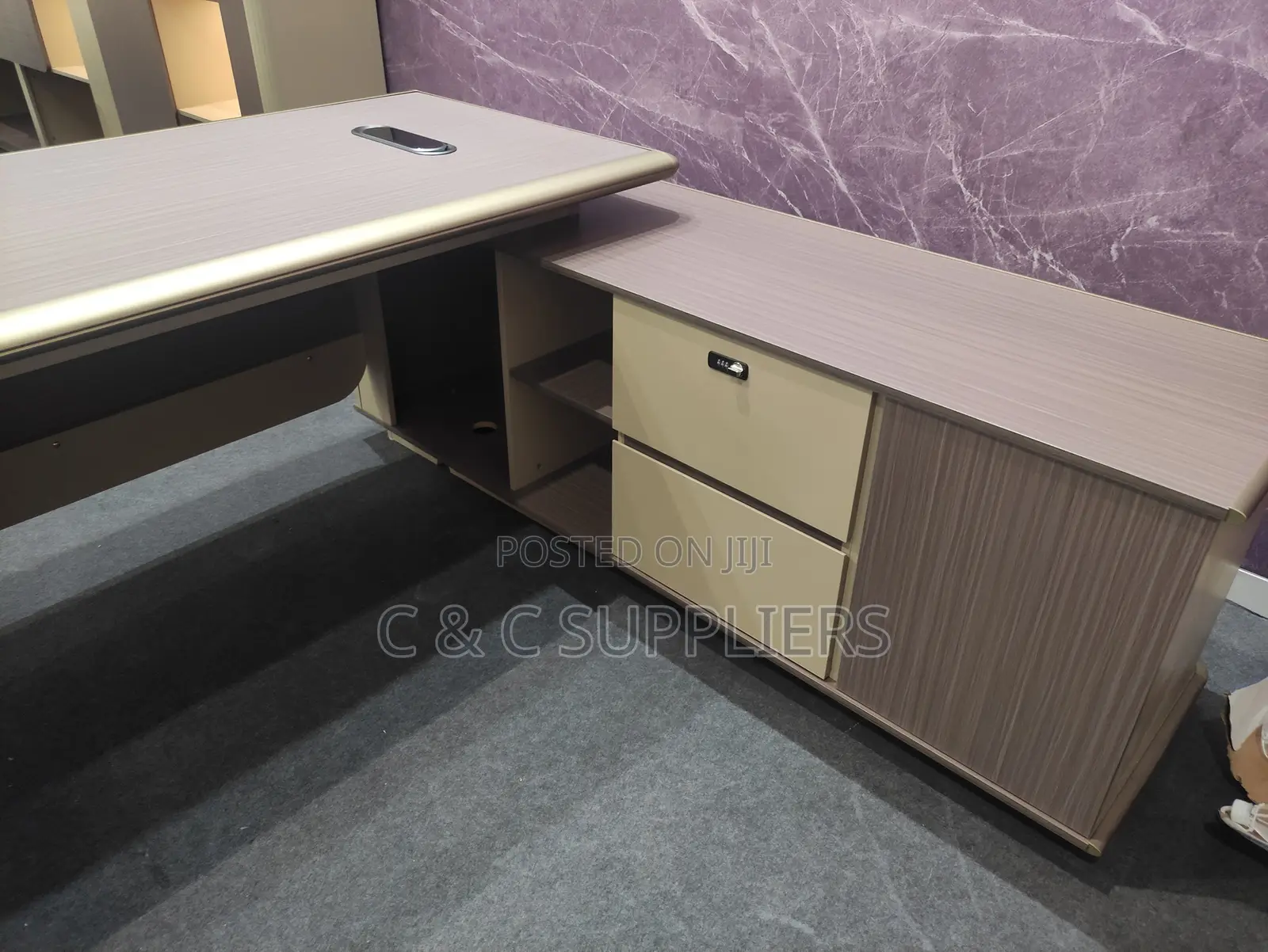 2000mm Executive Office Desk