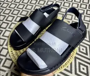 Sling Back , Snap Fastened Clarks Open for Gents