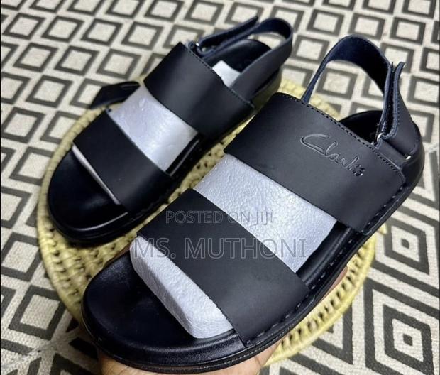 Sling Back , Snap Fastened Clarks Open for Gents