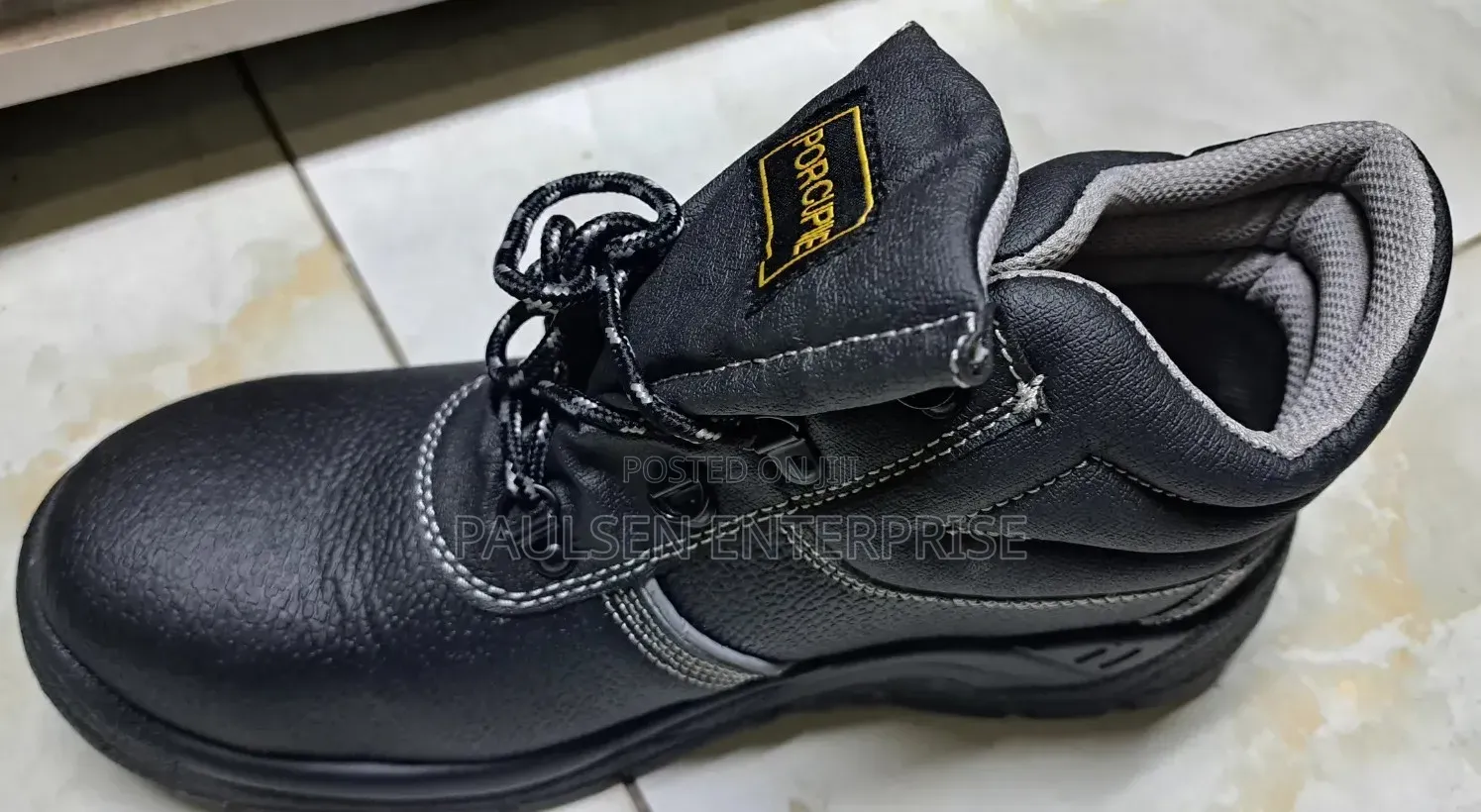Steel Toe Safety Boot Porcupine