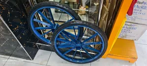 Wheel Barrow - A Pair Wheel Barrow Wheels