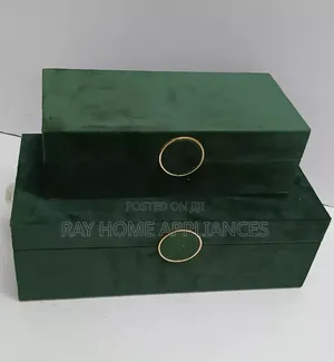 2 in 1 Decorative Storage Box Colours: White, Cream,Grey, Green