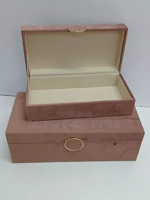 2 in 1 Decorative Storage Box Colours: White, Cream,Grey, Green