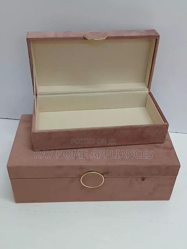 2 in 1 Decorative Storage Box Colours: White, Cream,Grey, Green - thumbnail 2