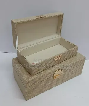 2 in 1 Decorative Storage Box Colours: White, Cream,Grey, Green