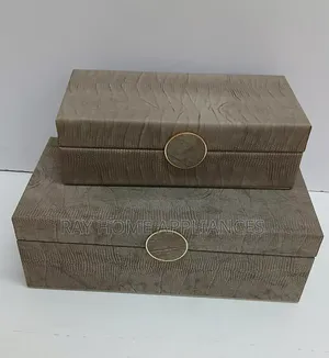 2 in 1 Decorative Storage Box Colours: White, Cream,Grey, Green