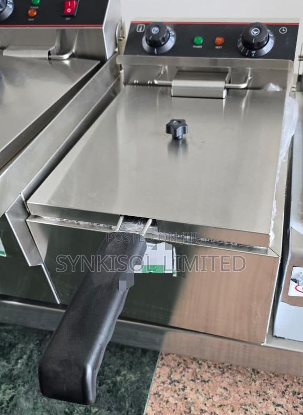 Commercial Countertop Single-Tank Electric Deep Fryer