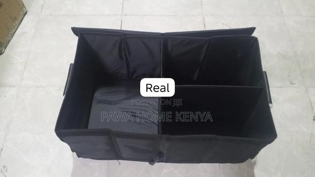 Heavy Duty 3 Partition Foldable Car Boot Organizer - thumbnail 2