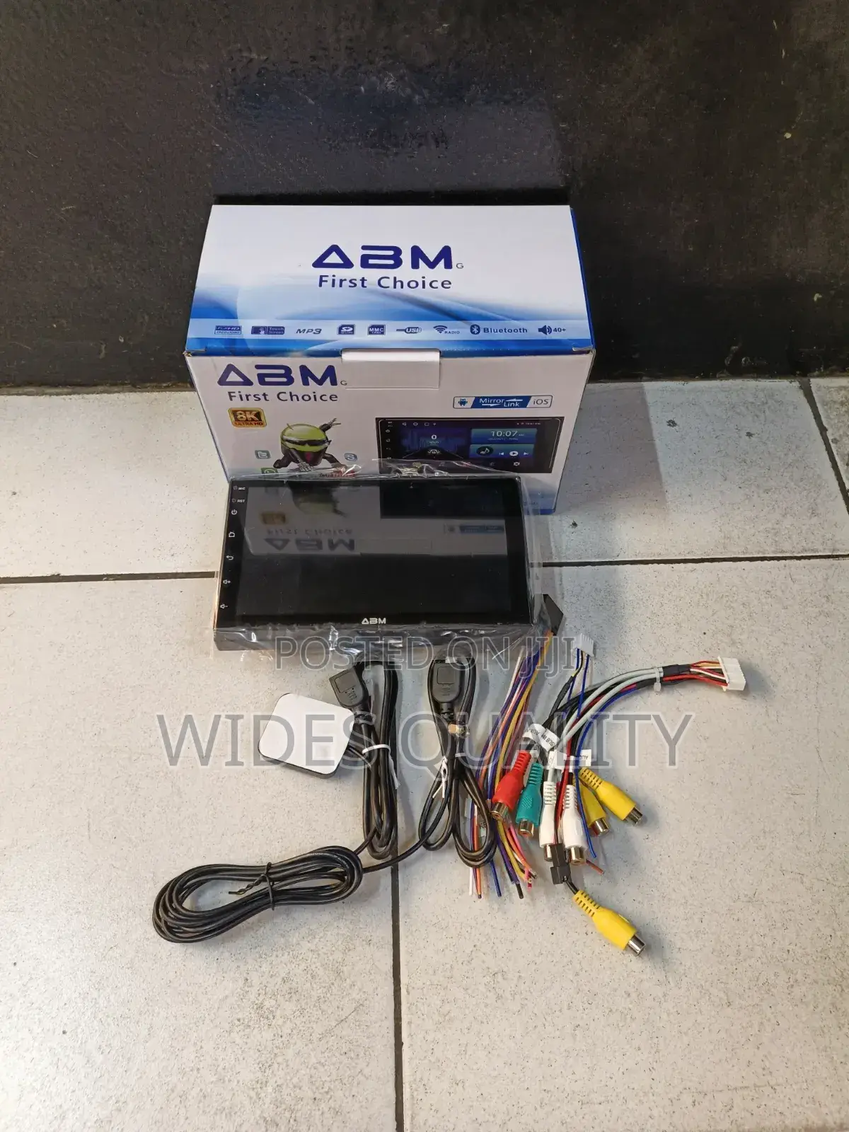 Abm Android Car Radio With Apple Carplay And Android Auto.