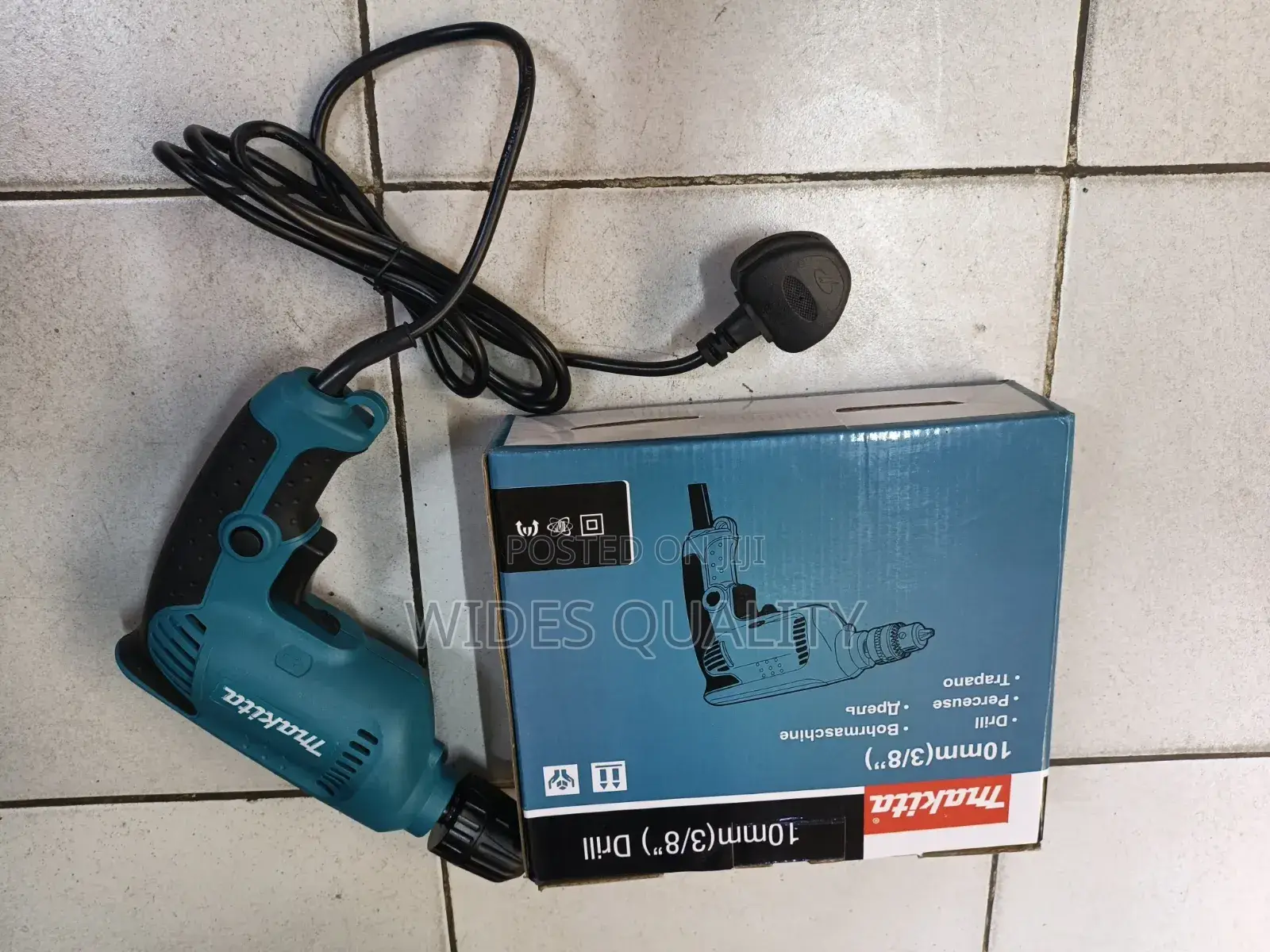 Makita 10mm (3/8") Corded Electric Drill