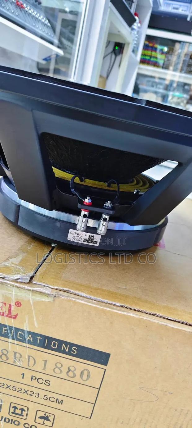 Derwel Pd 1880: 18-Inch 2000w Professional High-Power Subwoofer - thumbnail 3