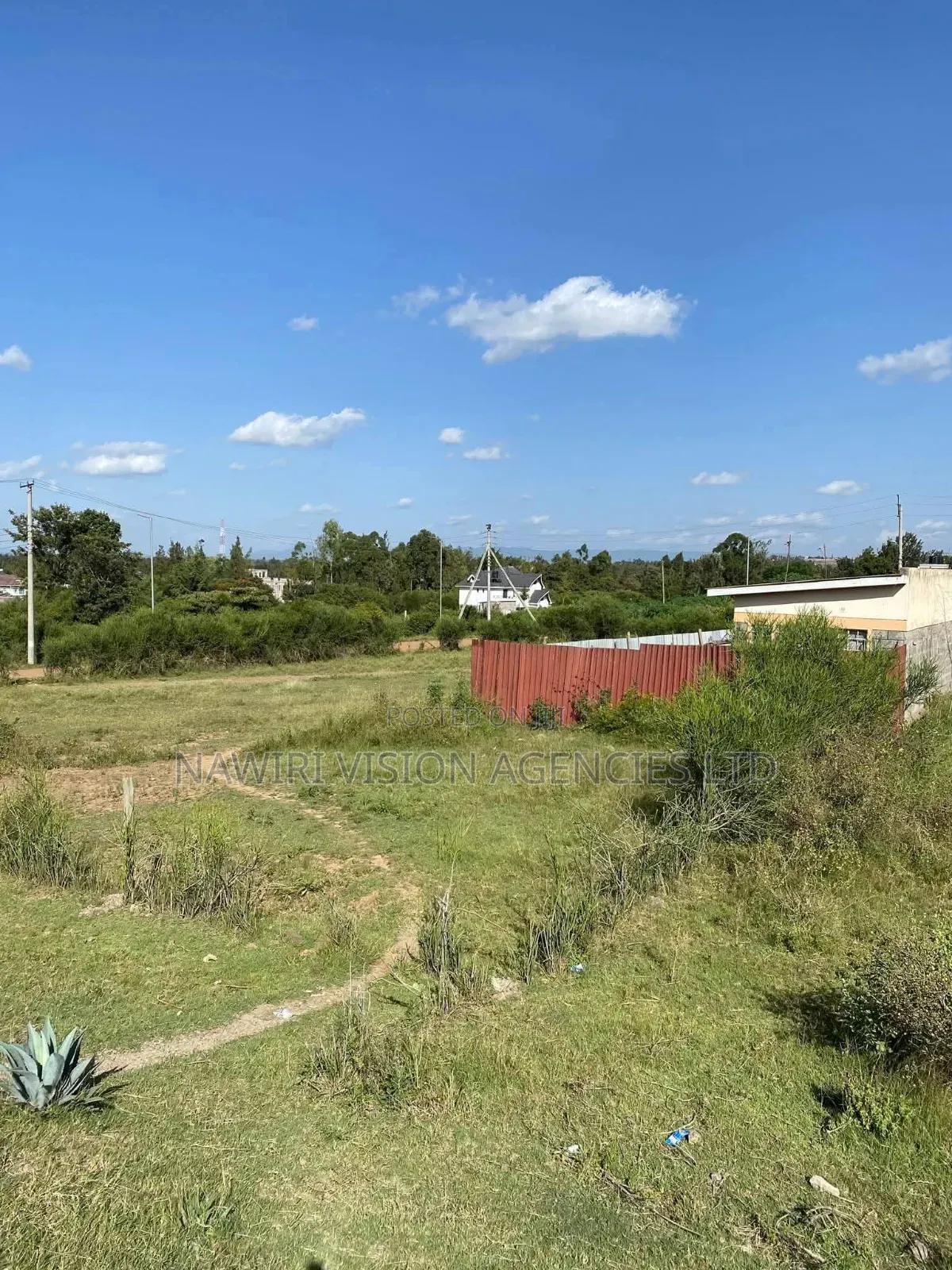 Prime 100*100 Plot for Sale in Ruai Touching Tarmac