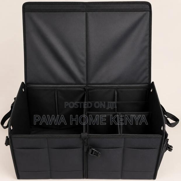 Heavy Duty 3 Partition Foldable Car Boot Organizer - main view