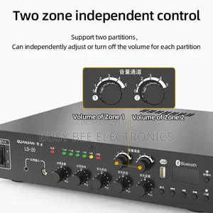 Two-Zone Constant Pressure Amplifier Ceiling Speaker