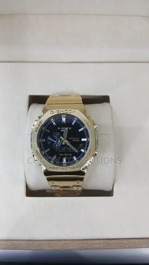 Gold G- Shock Metallic Gents Wrist Watches