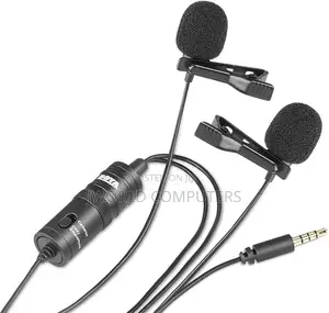 Boya by-M1dm Dual Omnidirectional Lavalier Microphone