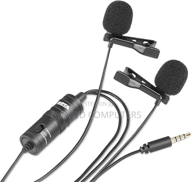 Boya by-M1dm Dual Omnidirectional Lavalier Microphone