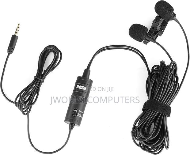 Boya by-M1dm Dual Omnidirectional Lavalier Microphone - thumbnail 2