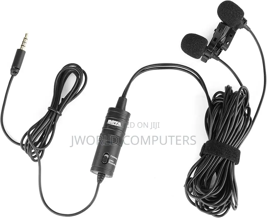 Boya by-M1dm Dual Omnidirectional Lavalier Microphone