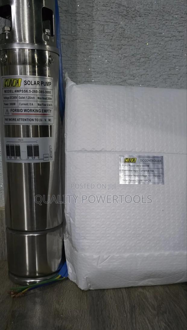 260m 3000w Kunda Solar Pump - thumbnail 2