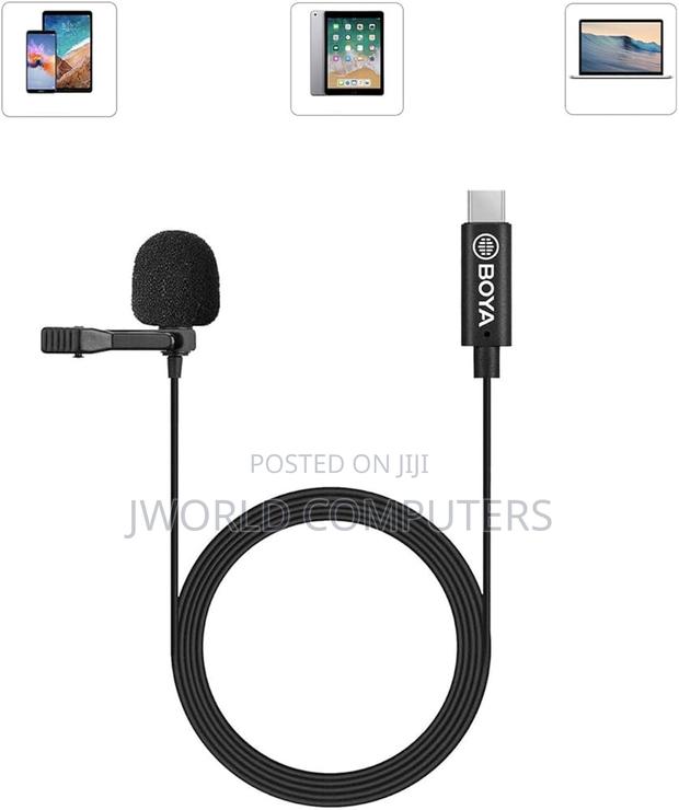 Boya M3 Lavalier Microphone Type C Lavalier Microphone - main view