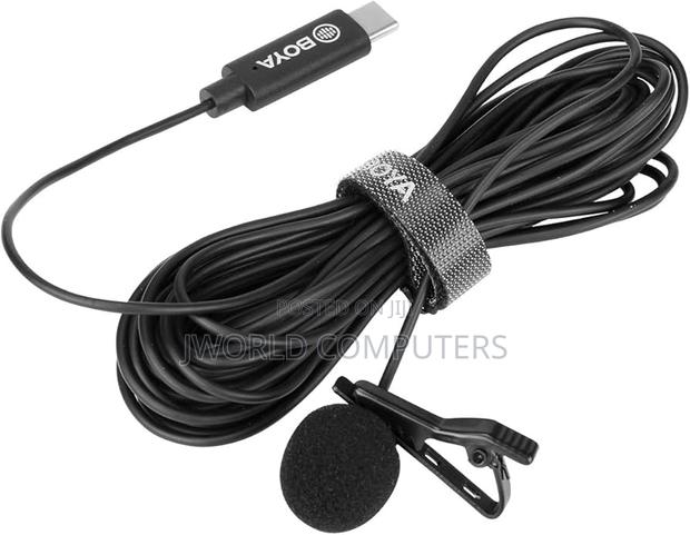 Boya M3 Lavalier Microphone Type C Lavalier Microphone - thumbnail 2