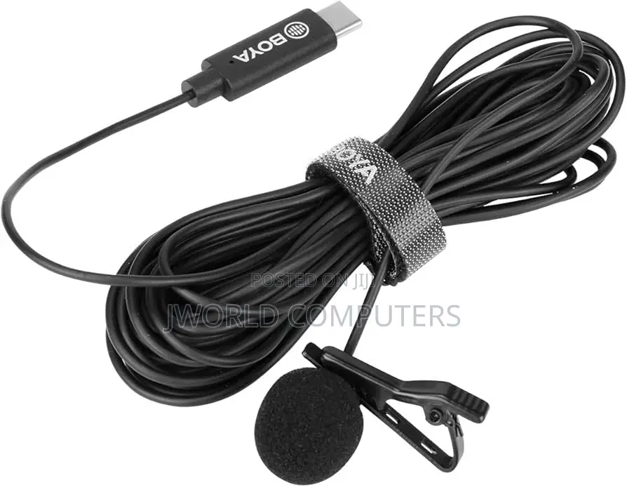 Boya M3 Lavalier Microphone Type C Lavalier Microphone