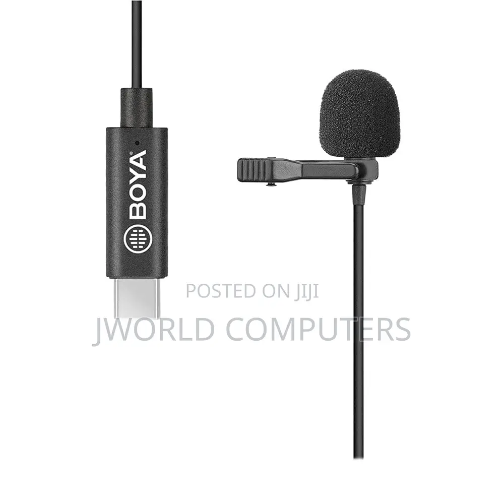 Boya M3 Lavalier Microphone Type C Lavalier Microphone