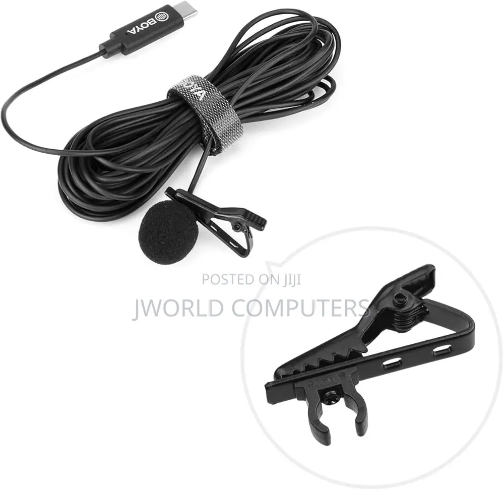 Boya M3 Lavalier Microphone Type C Lavalier Microphone