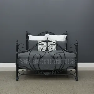 Antique Wrought Iron Queen Size